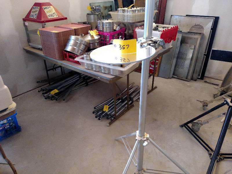 lot 357 image: (3) Clamp Mount Displays...