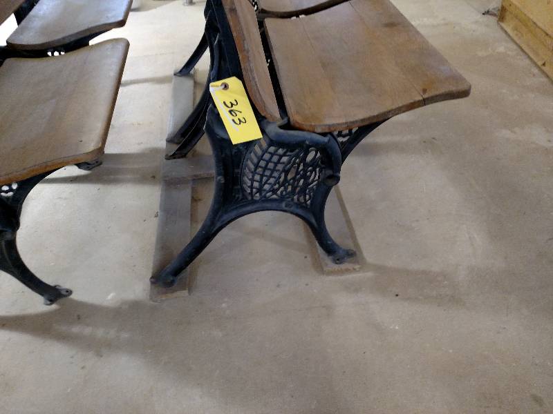 lot 363 image: (6) Vintage Fold-Up Seats...