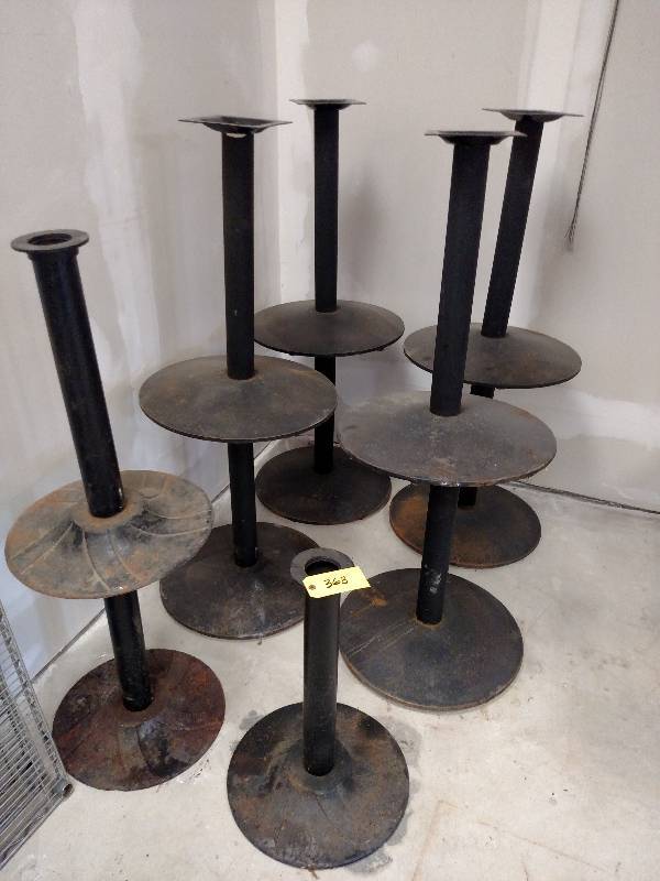 lot 368 image: (11) Asstd Table Bases...