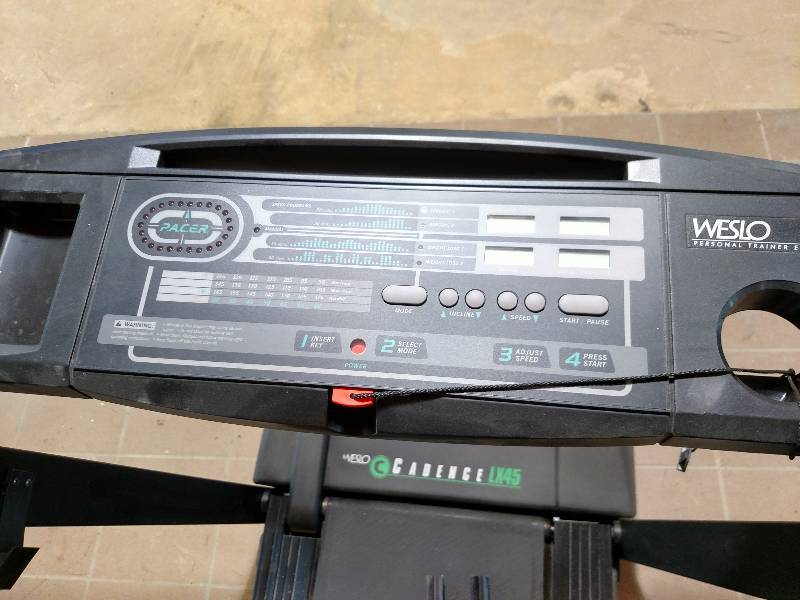 Weslo cadence lx45 treadmill sale