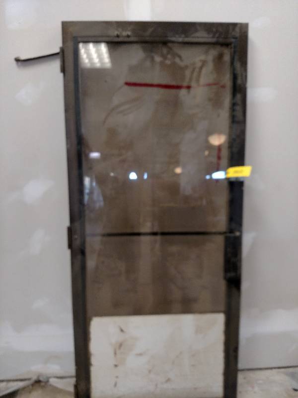 lot 385 image: AluminumGlass Door, 36x83.25, Inne...