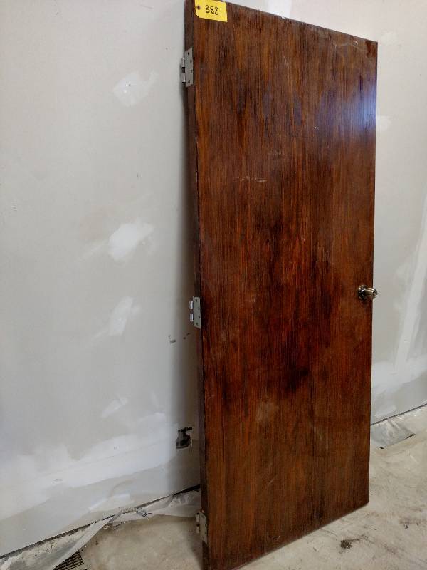 lot 388 image: Solid Wood Door 36x83.5...