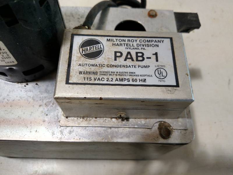 lot 417 image: Hartell Automatic Condensate Pump, ...