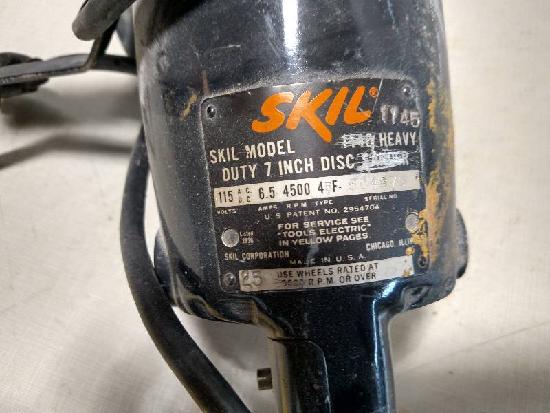 lot 447 image: Skil 7 Angle Grinder, Works...