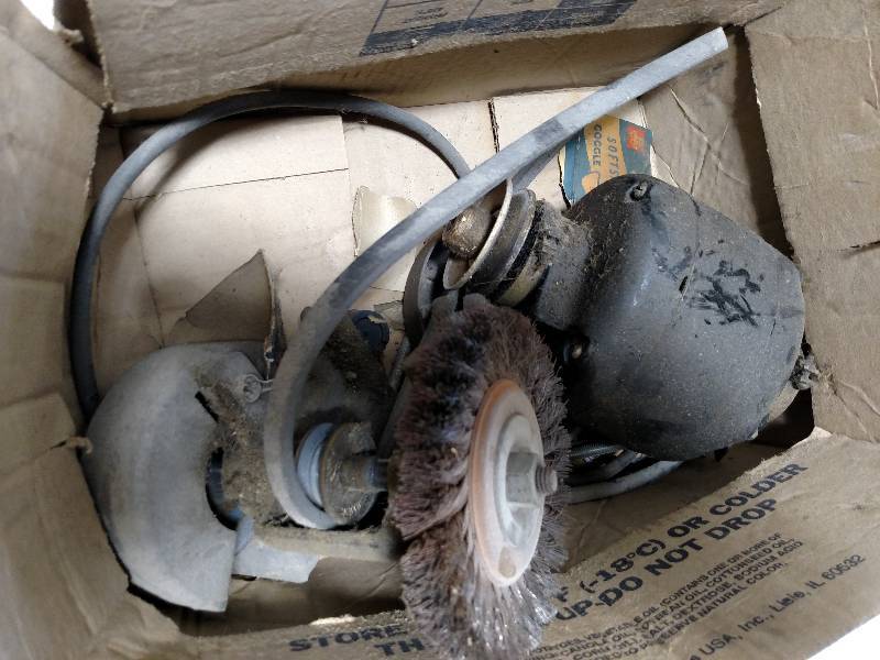 lot 473 image: Bench Grinder Parts...