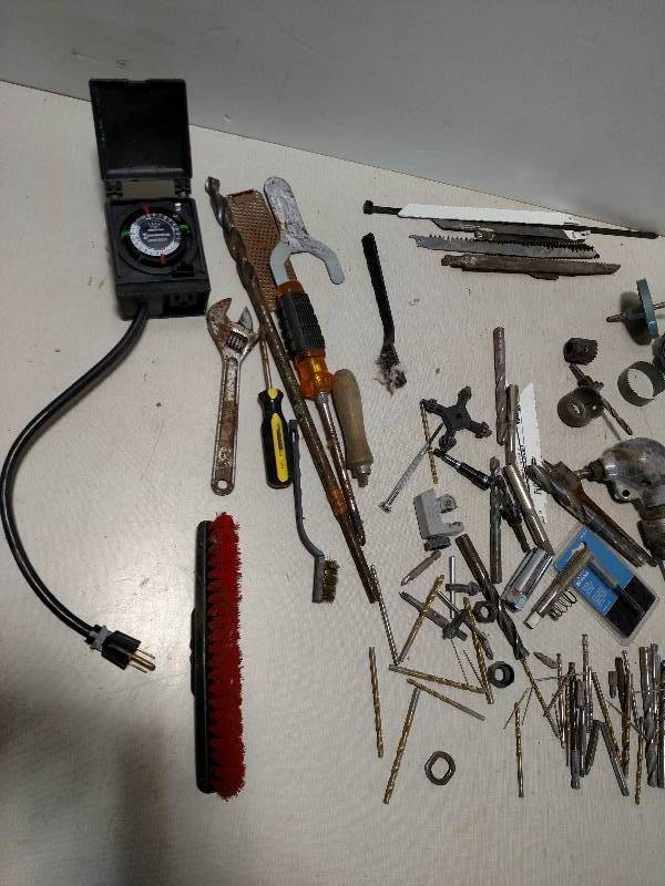 lot 507 image: Asstd Drills, Cutters, & Misc....