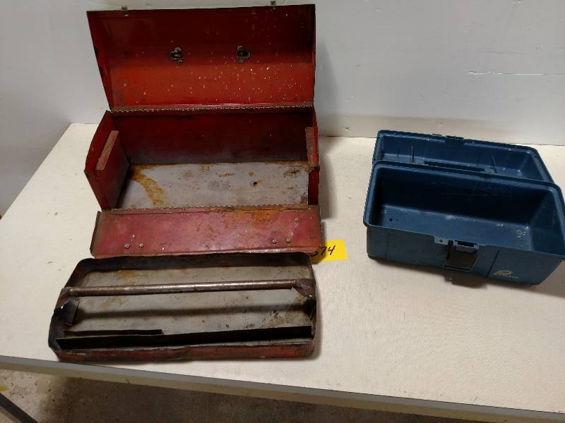 lot 574 image: (2) Tool Boxes...