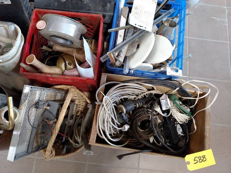 lot 588 image: Pallet with Asstd Hardware & Misc....