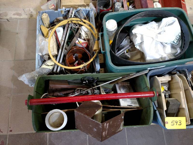 lot 593 image: Pallet with Asstd Hardware & Misc....