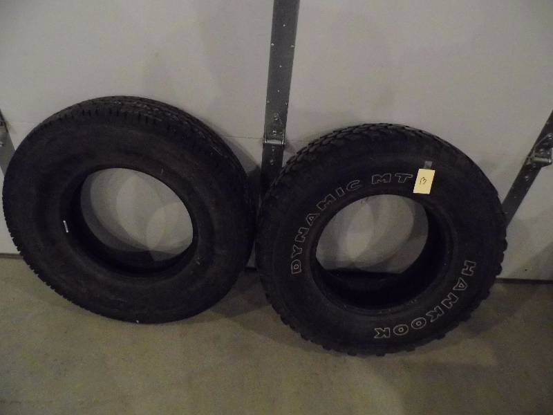 lot 13 image: Tires