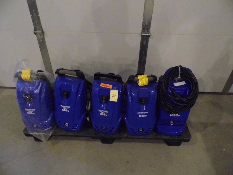 lot 27 image: Store Return Pressure Washers