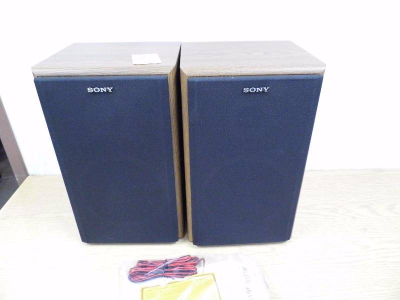 lot 35 image: Pair of Sony Speakers