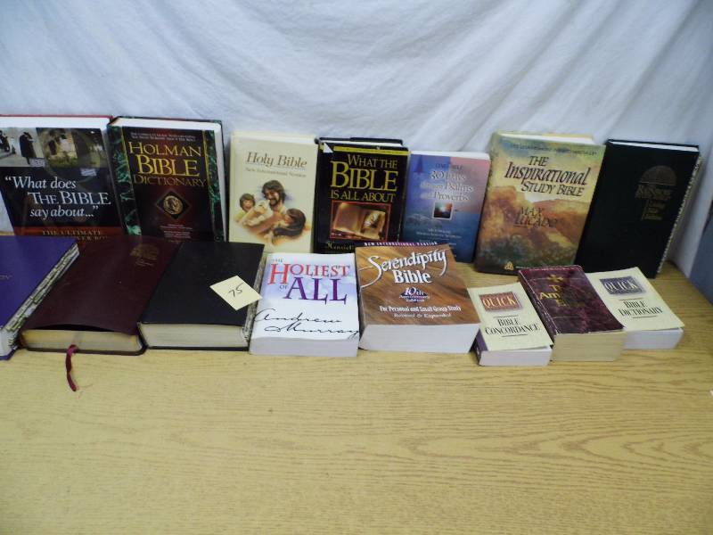 lot 75 image: Bibles
