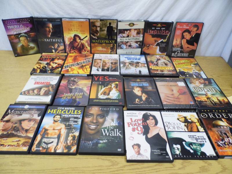lot 84 image: DVDs