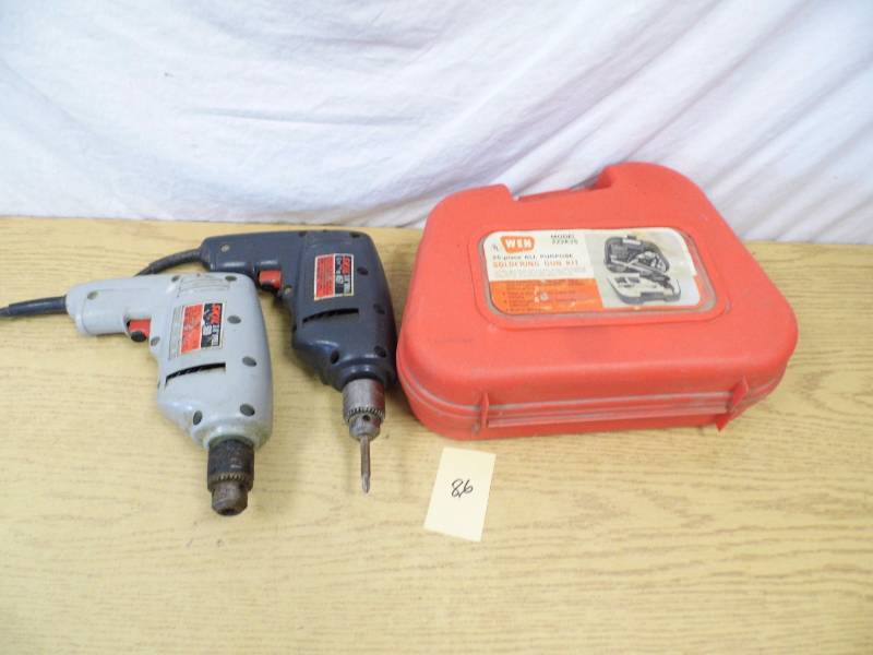 lot 86 image: Soldering Kit - Drills