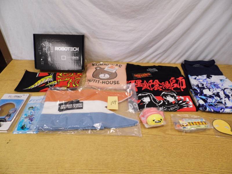 lot 104 image: All New Anime Items