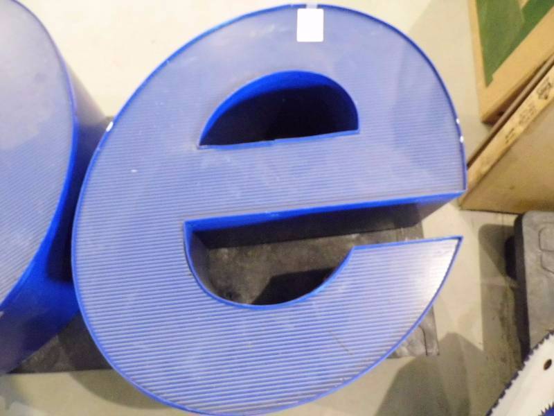 lot 112 image: Lot of 5 Blue Letters