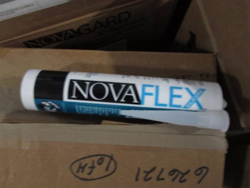 Nova Flex Silicone Sealant - multi purpose - 5 boxes