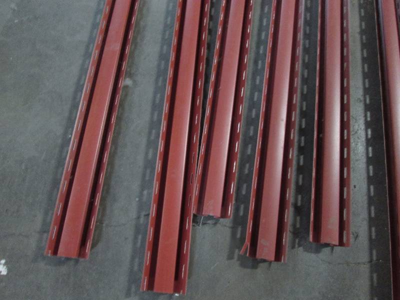 Siding trim - redburgundy in color