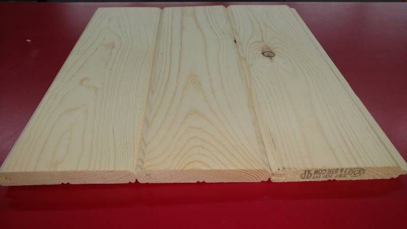 1x6x10 Ponderosa Knotty Pine Reversible Tongue and Groove Outs