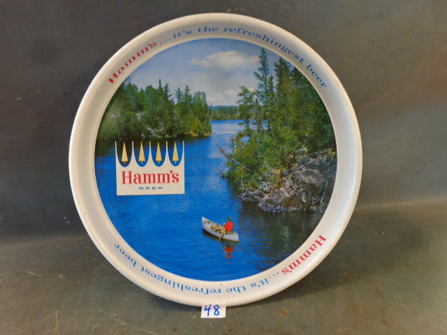 lot 48 image: Hamms Beer Tray