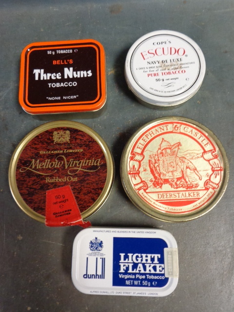 lot 79 image: Pipe Tobacco Tins