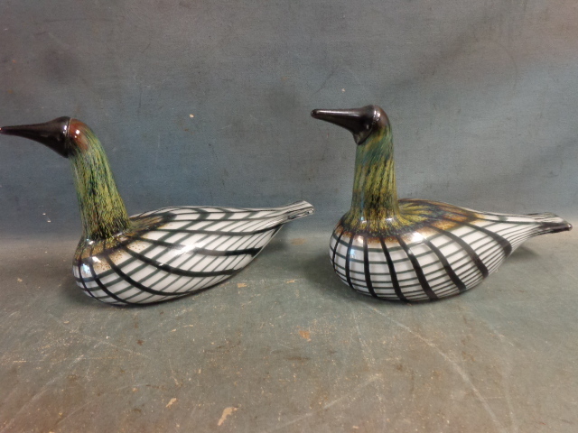 lot 87 image: Toikka Glass Birds