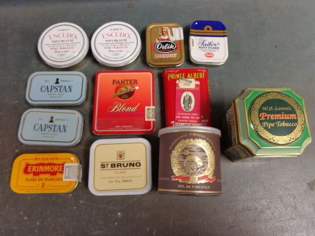 lot 96 image: Pipe Tobacco Tins