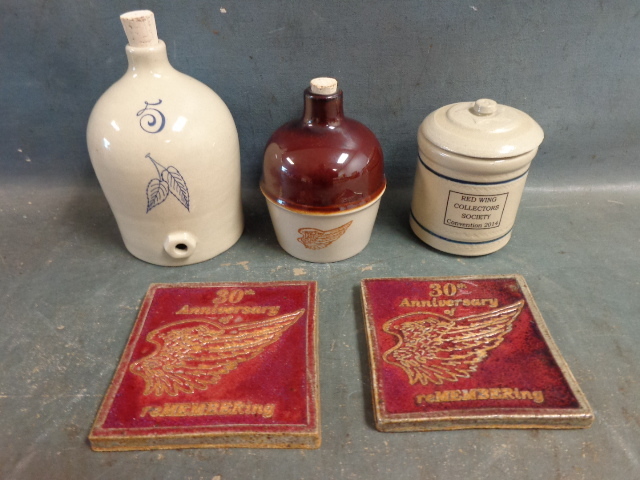 lot 129 image: Red Wing Collector Items