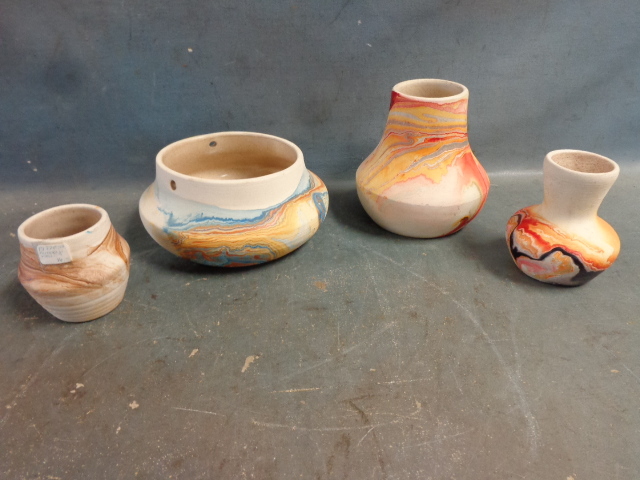 lot 133 image: Nemadji Pottery