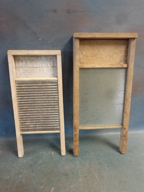 lot 135 image: Antique Washboards