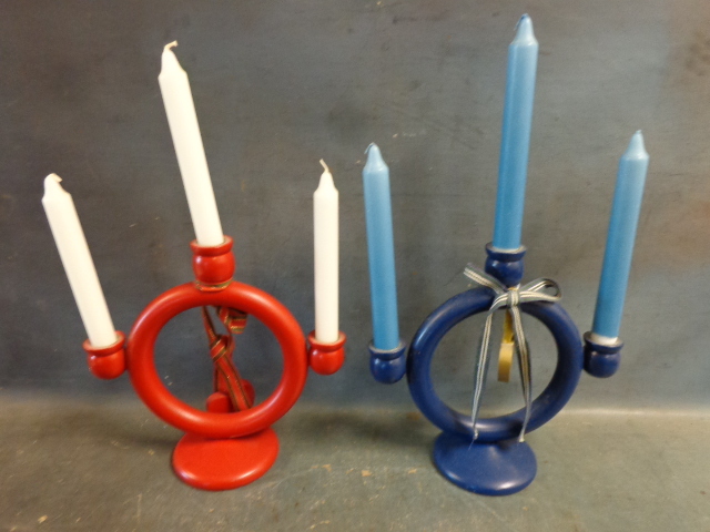 lot 139 image: Candelabras and Candles