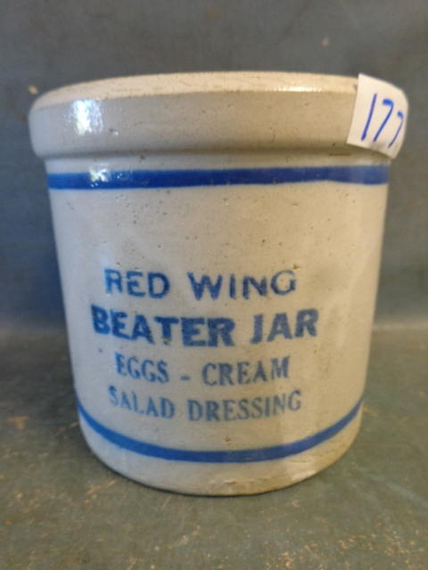 lot 177 image: Red Wing Beater Jar