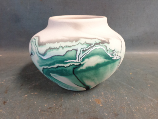 lot 193 image: Nemadji Colored Clay Pot
