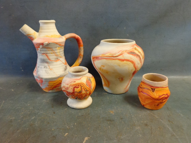 lot 198 image: Nemadji Pottery