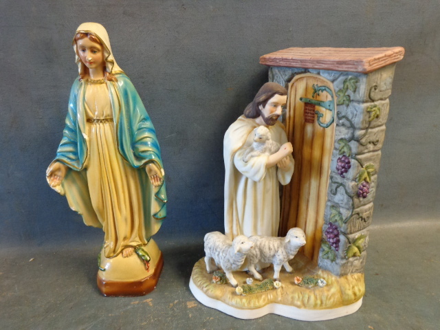 lot 202 image: Religious Statues