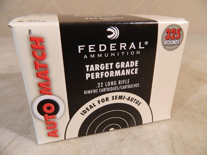 lot 9 image: 325 Rounds of LR Long Rifle Ammo