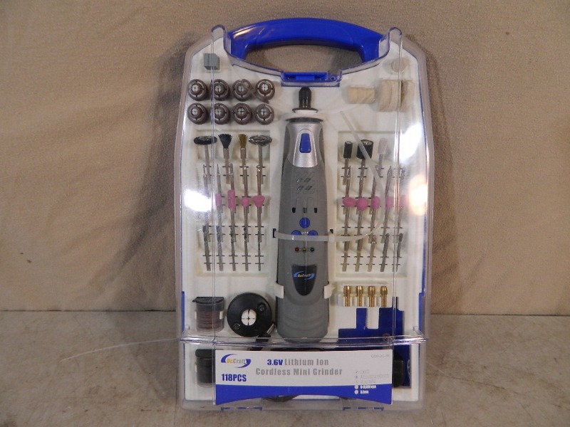 lot 73 image: New 118 Piece Mini Grinder Set