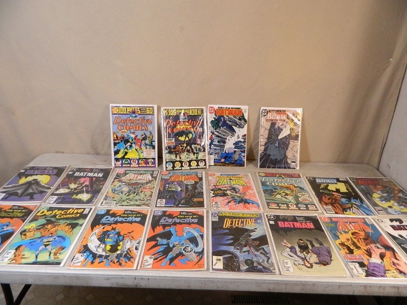 lot 89 image: 20 Old Comics  Magazines