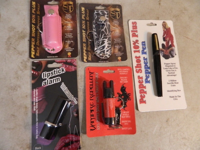 lot 130 image: New Pepper Spray and Defense