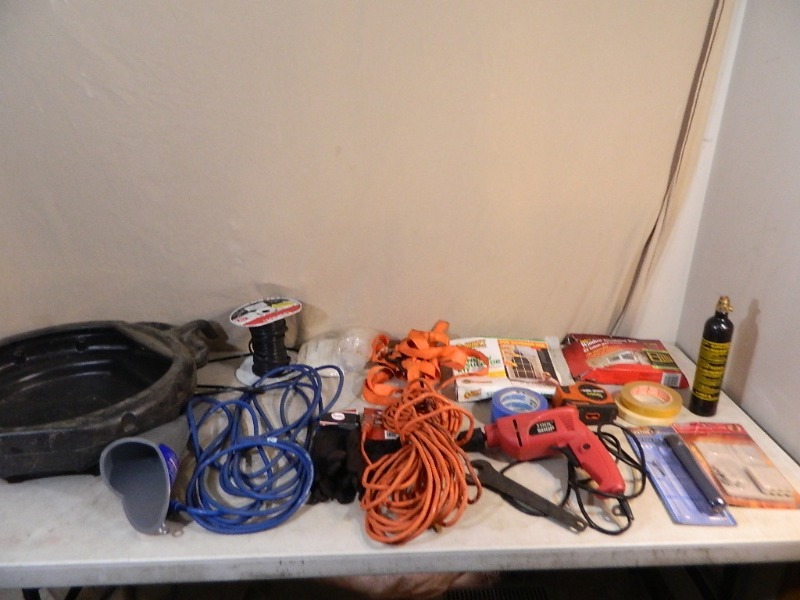 lot 138 image: Assorted Tools and Shop Supplies