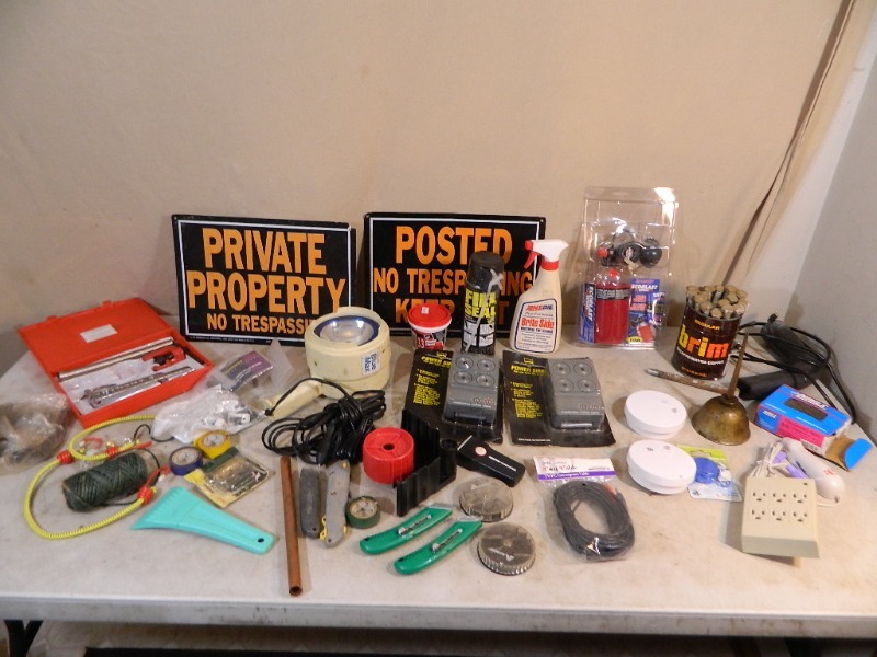 lot 145 image: Shop Supplies, Tools, Etc