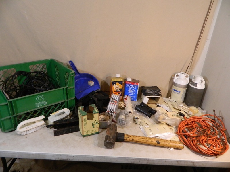 lot 147 image: Tools, Cords, Materials, Etc