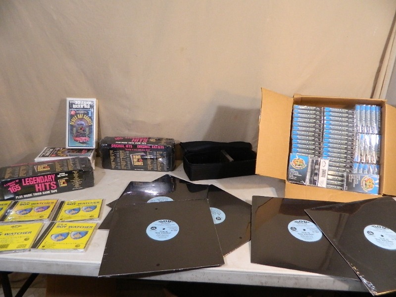 lot 186 image: New Records, Cassette Tapes, and Cds