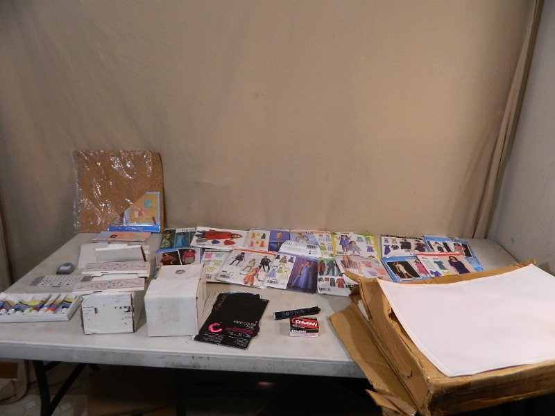 lot 191 image: Craft Items, Cricut Cartridges, and More