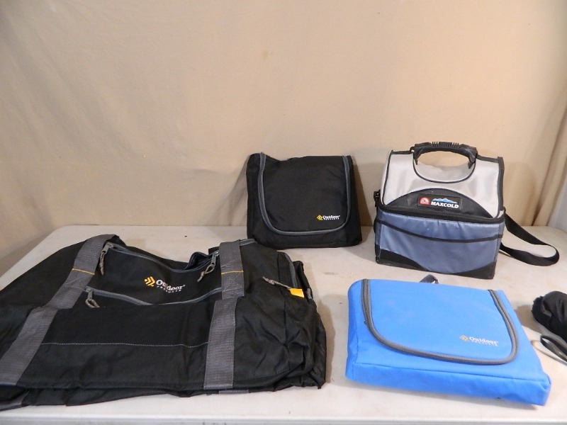 lot 213 image: Duffel Bags, Cooler, and More