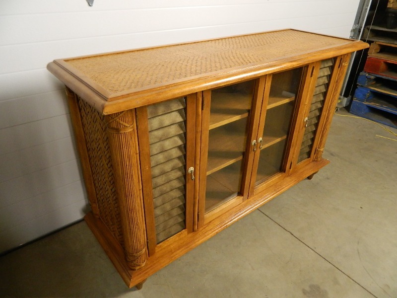 lot 31 image: Eddie Bauer Home by Lane Venture Wicker Style Buffet