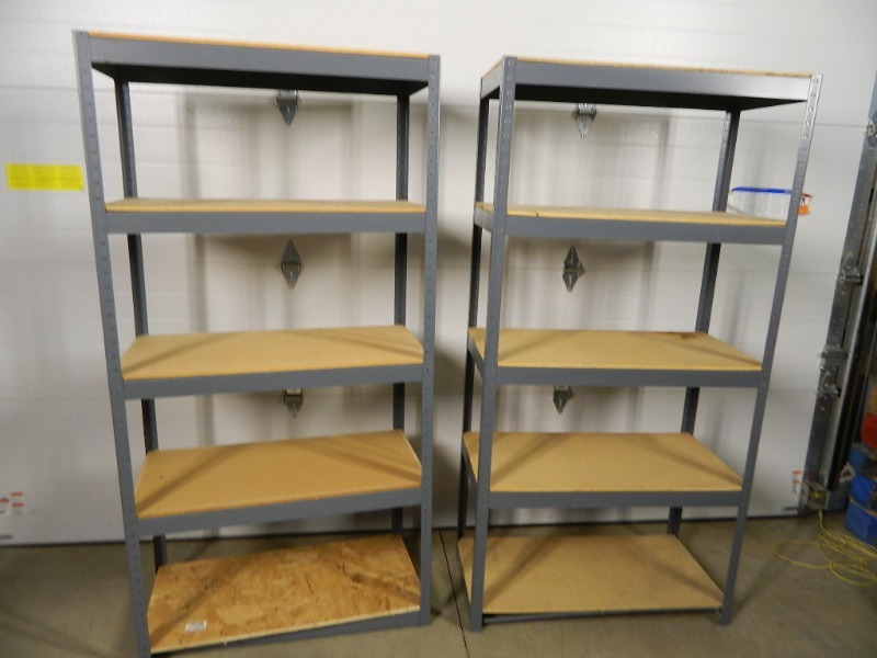 lot 68 image: 2 Adjustable Utility Shelves