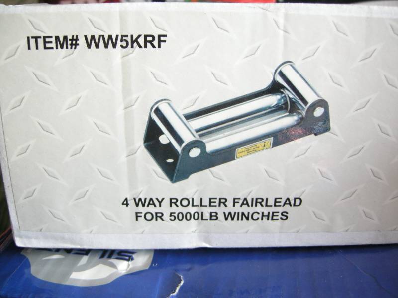 lot 20 image: 5000lb 4 Way Roller Fairlead