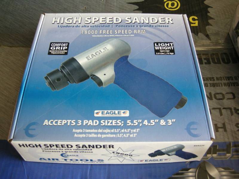 lot 8 image: Eagle High Speed Sander